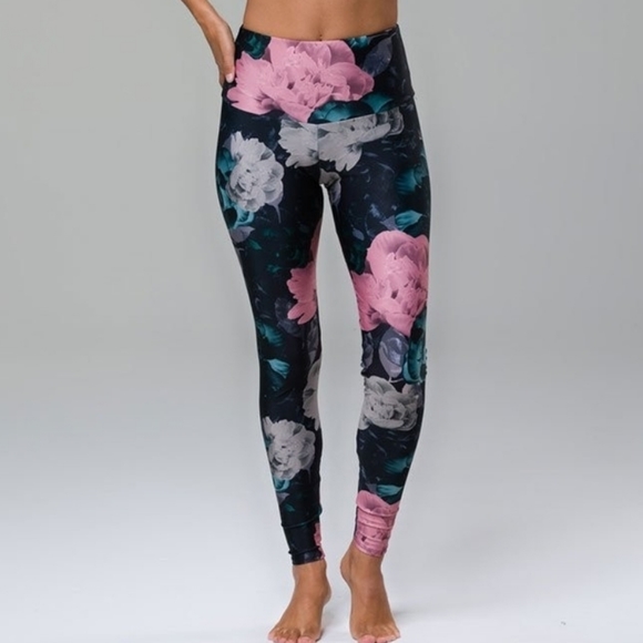 High rise legging 228 ALFL Alpine Floral M/L NWT - Picture 1 of 8